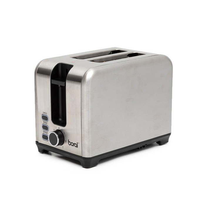 BL컴퍼니 스테인리스 팝업 토스트기 7단 굽기조절 토스터 빵 식빵