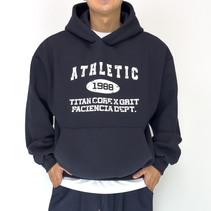 PACIENCIA 타이탄 오버핏 후드 기모