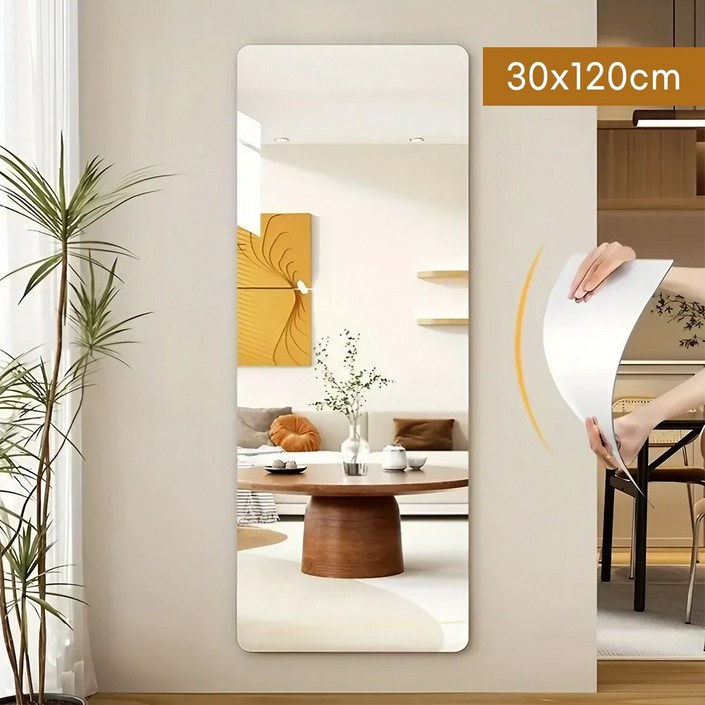 아르디스 부착형 아크릴 전신거울