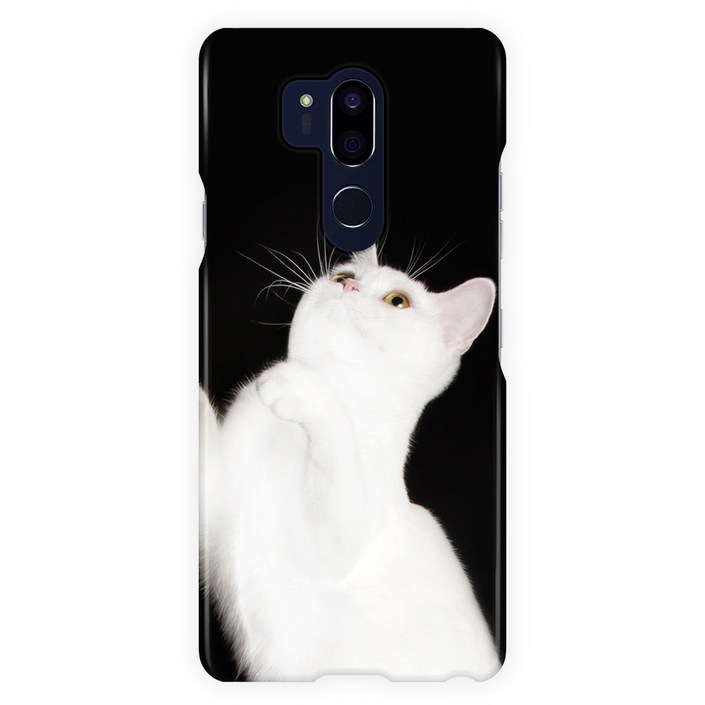 LG G7 고양이 케이스 무광 하드 폰케이스