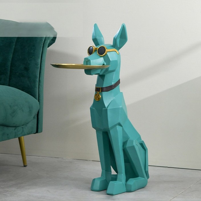 플랜와이 도베르만 프리미엄 사이드 테이블 인테리어 트레이 t21