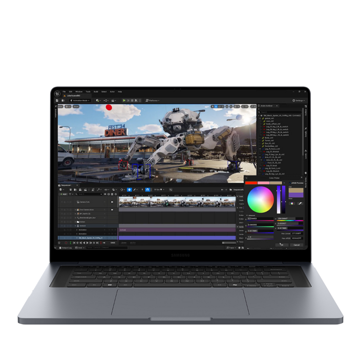 삼성전자 갤럭시북6 울트라 NT960UJH-X72A 16인치 인텔 울트라7 펜서레이크 RTX5060 WIN11 32GB 터치디스플레이 WQXGA+ 게이밍 AI노트북, NT960UJH-X72A, WIN11 Home, 32GB, 2TB, 그레이
