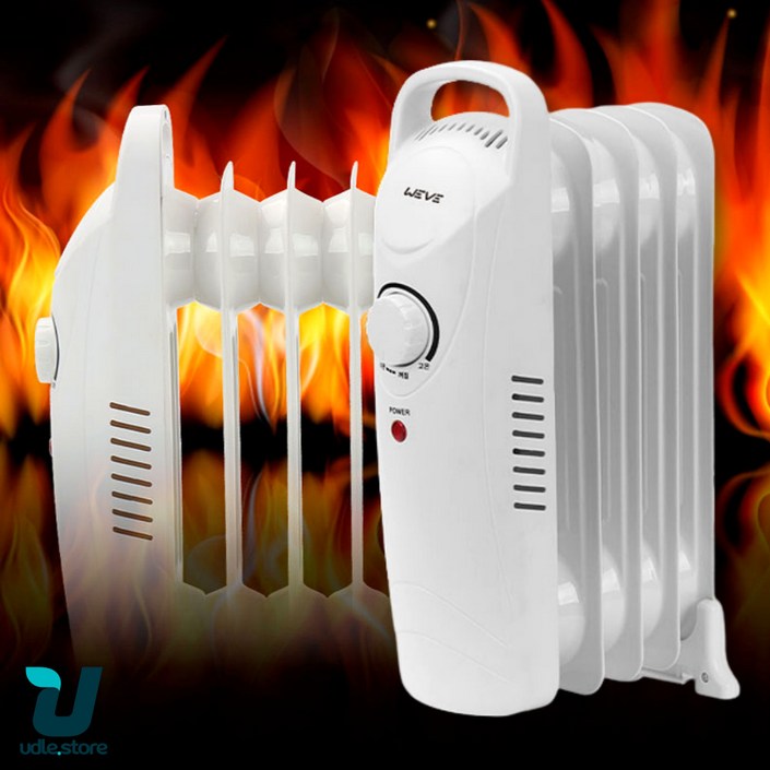 캠핑 전기 미니 라디에이터 5핀 500W캠핑용