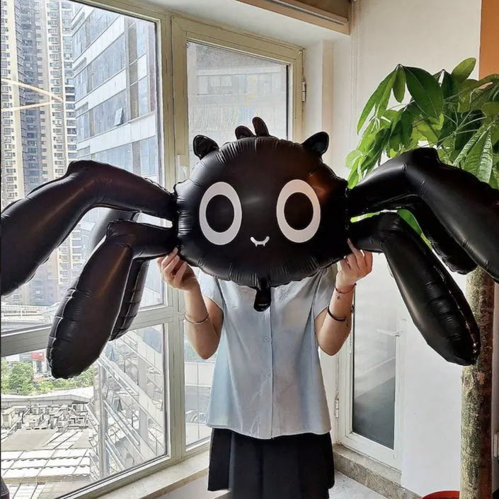 랄랄라 할로윈 대형 거미 풍선 파티 인테리어 소품 / 홈데코 포토존 장식