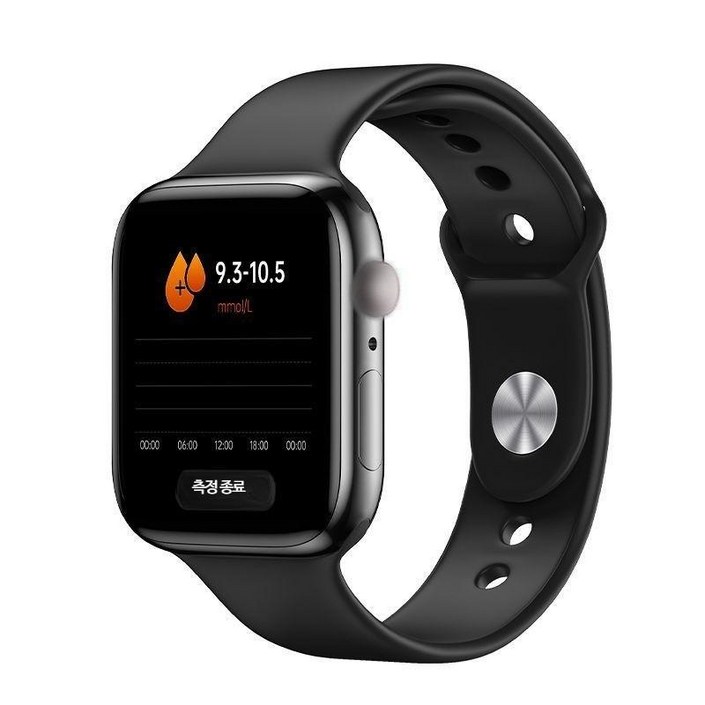 노인용 비침습식 스마트워치 혈당 혈압 심박수 모니터링 팔찌 가성비 좋은 간편한 사용 실용적 웨어러블기기 감각적 디자인