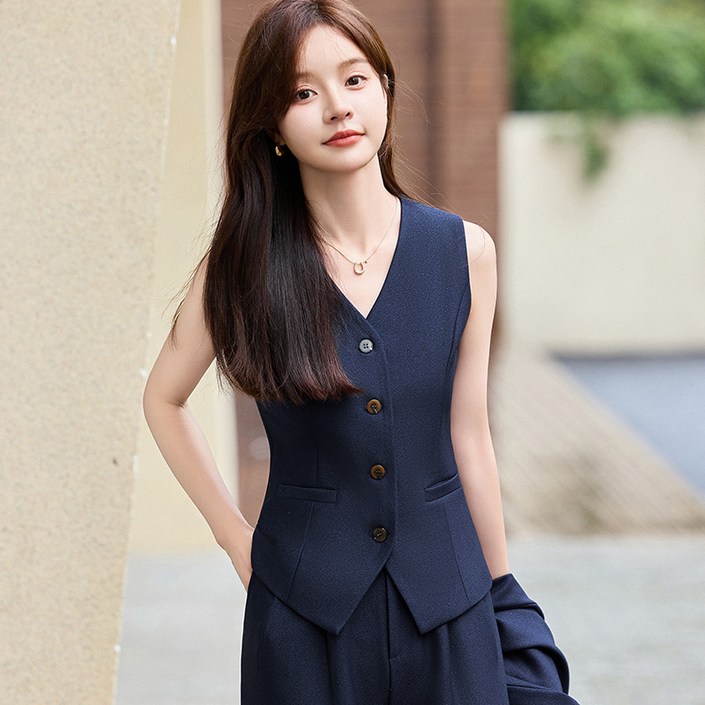 그루밍 grooming 여성 고급 전문 캐주얼 펄 정장 자켓