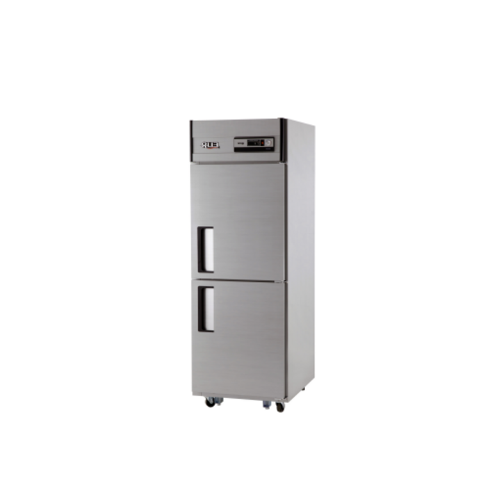 [유니크대성] 25BOX 메탈 올냉장 (냉장2칸) UDS-25RAR 아날로그 직냉식 업소용냉장고