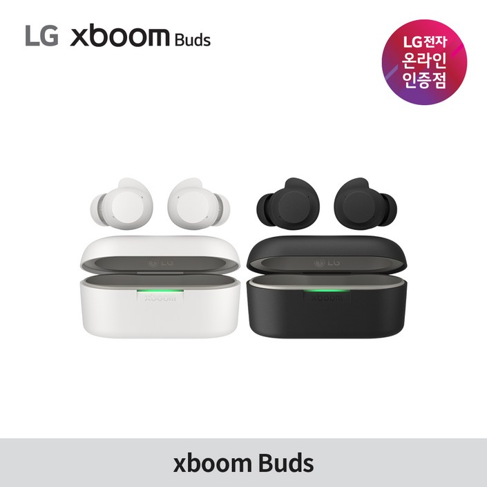 LG전자 엑스붐 버즈 XBOOM BUDS 블루투스 이어폰, 블랙, XBOOM BUDS