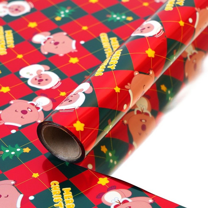 뽀로로 잔망루피 크리스마스 포장지