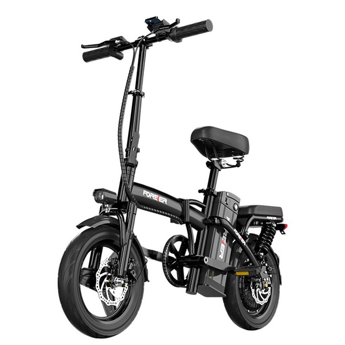 ecovelo 마트용 전기 자전거 접이식 48v pas 가벼운 전기자전거