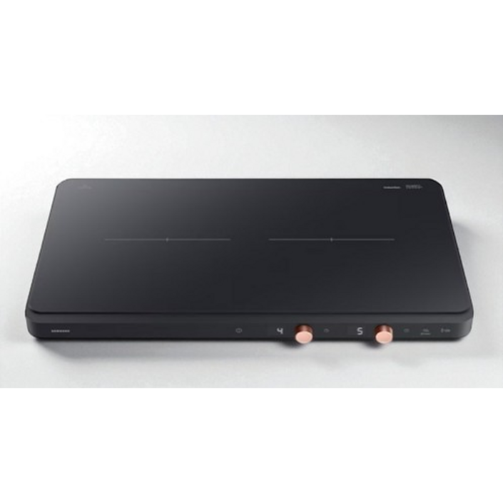 삼성 2구 인덕션 더플레이트 프리스탠딩 NZ62DG300CFK 블랙