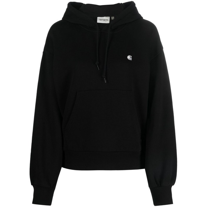 칼하트윕 오버사이즈 로고 자수 후디