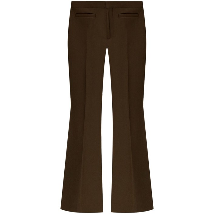 버버리 울 혼방 팬츠