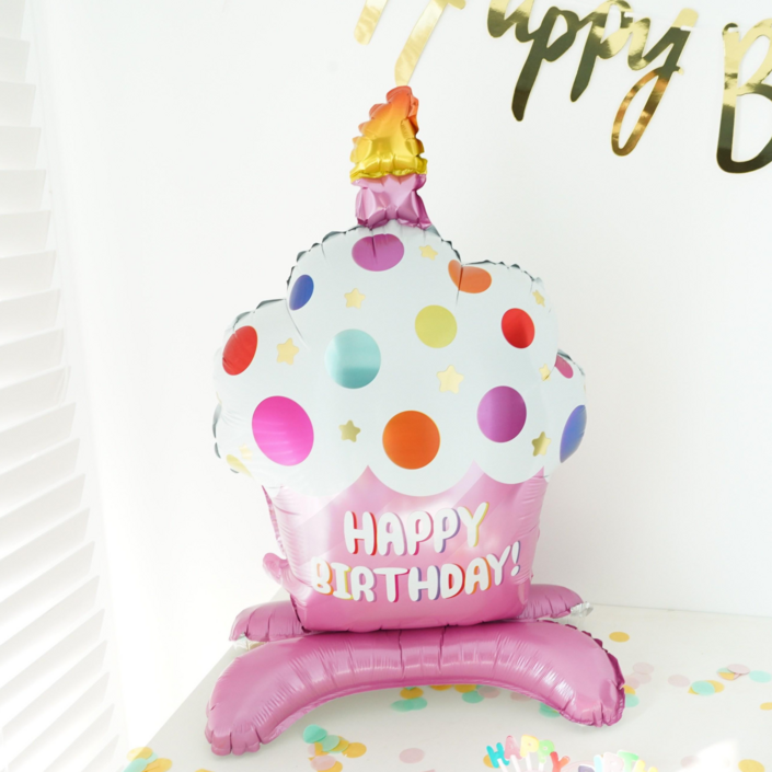 케이크풍선  케이크 선물모양케이크 은박풍선