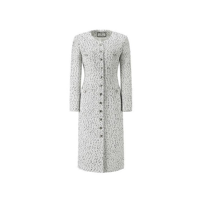 정품발송 모조에스핀 라운드넥의 롱 원피스 CR_S241MSE003 347632