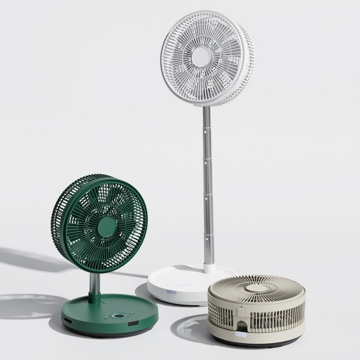 한일 접이식 무선 폴딩팬 리모컨형 BLDC 무소음 보관가방 포함 무선선풍기 무선서큘레이터