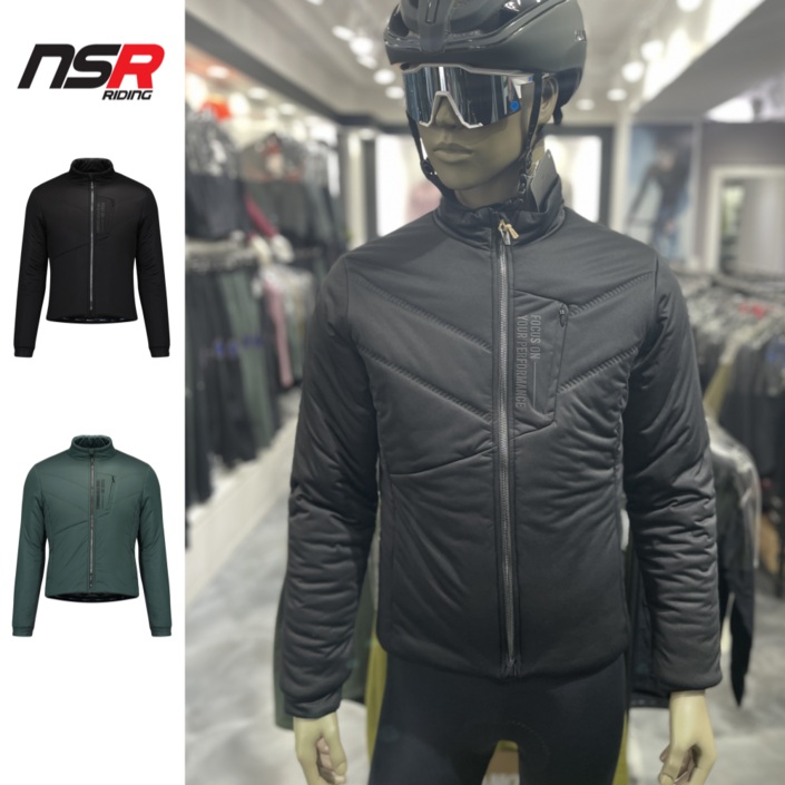 NSR 폰도 테라 히트 자전거 패딩 자켓 한겨울 자전거 의류 사은품 증정
