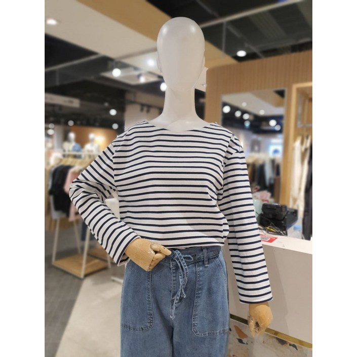 플라스틱아일랜드스트라이프 티셔츠 CL201