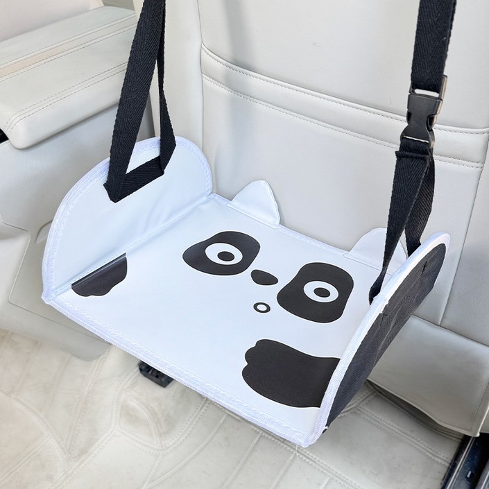 OFFCURVE 자동차 어린이 발 받침대 차량용 시트 뒤편 설치 발 받침판 여행 필수품