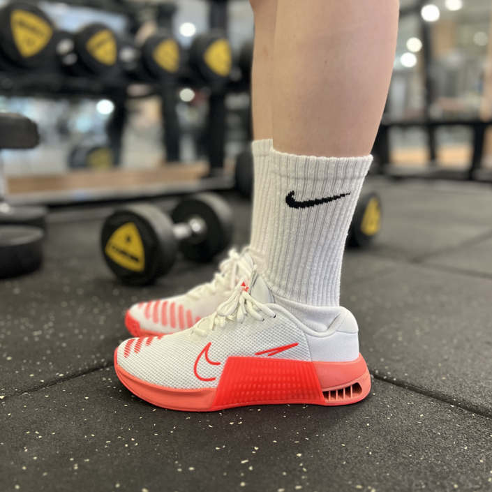 나이키 MTWP 메트콘 9 여성 헬스화 역도화 스쿼트화 크로스핏 트레이닝 운동화 화이트 핑크