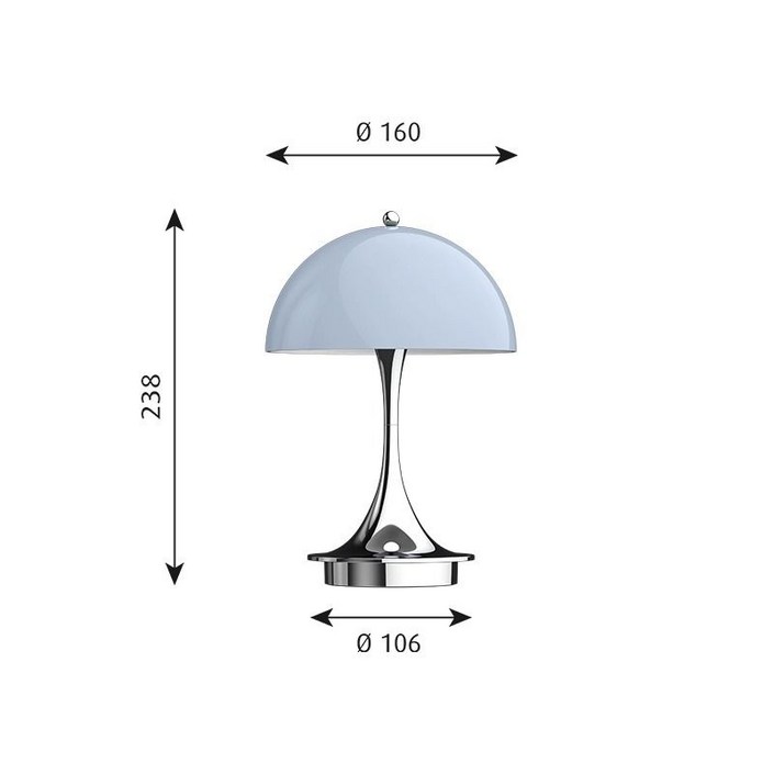 루이스폴센판텔라미니 판텔라조명 무드등 테이블 포터블 램프 스탠드
