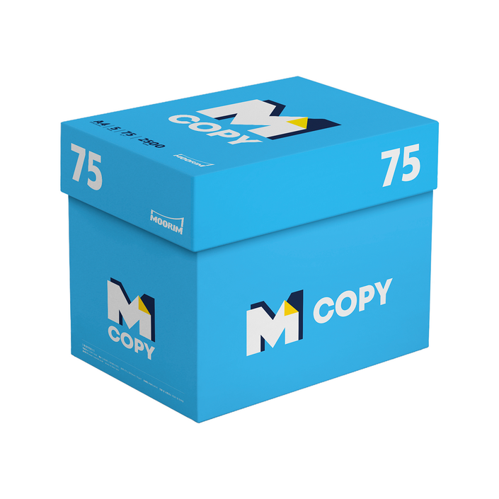 M COPY 복사용지 A4 75g 2BOX 5000매