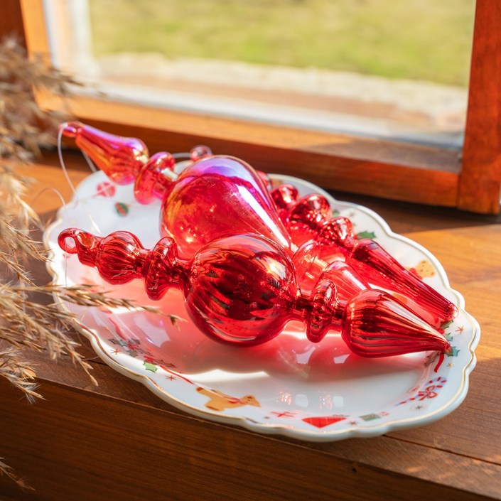 스페셜 글라스 크리스마스 오너먼트 5종