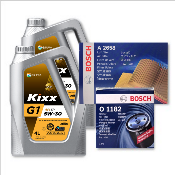 그랜저 하이브리드 IG 2.4 가솔린 엔진오일세트 킥스 G1 5W30