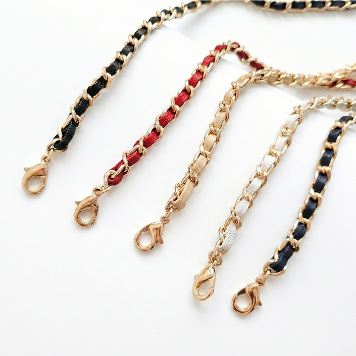 로맨티코 샤넬 호환 체인줄 카드 지갑 리폼 장지갑 클러치 가방 가죽 체인스트랩