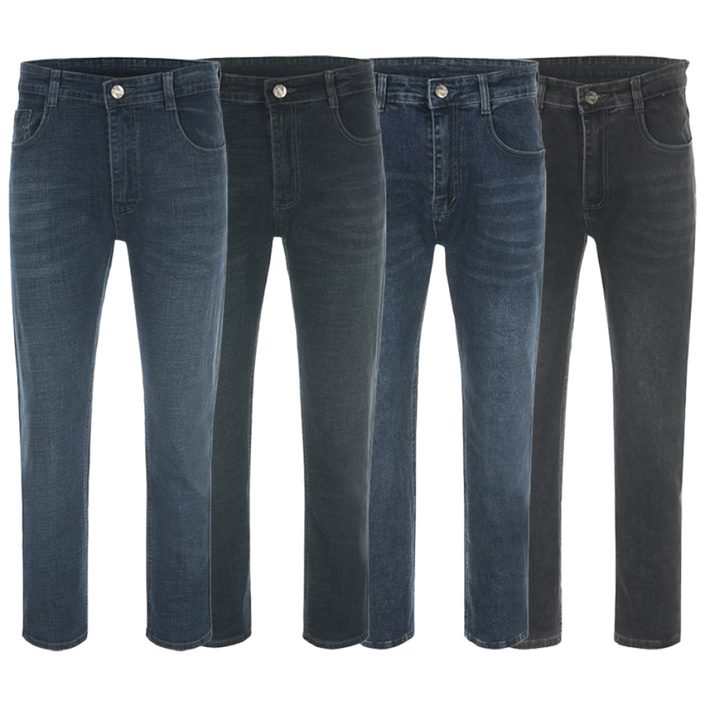 엘르 남성 스판 스트레이트핏 청바지 데님 팬츠 23010 23020 23030 23040