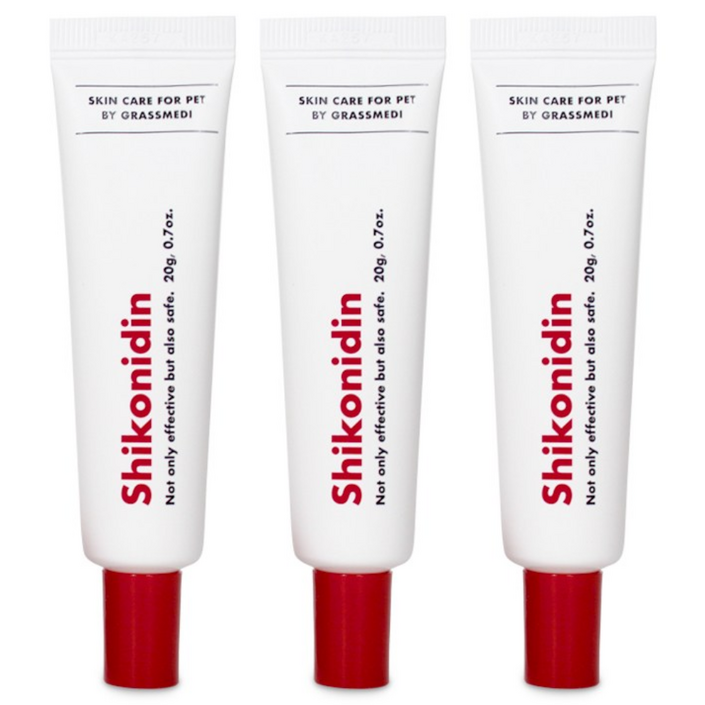 자유펫 트리플 스팟케어세트 강아지 고양이 피부 연고, 1세트