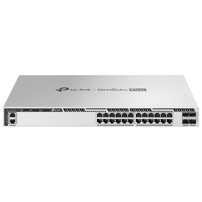 TPLINK Omada Pro S650024G4XF 24포트 기가비트 L3 관리형 스위치 4SFP, 1개, S650024G4XF