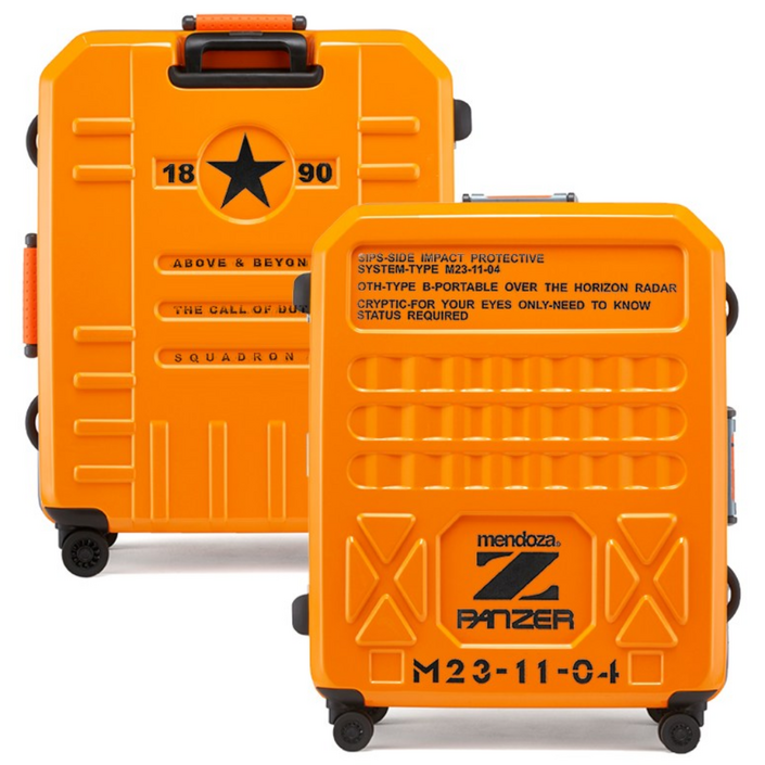 멘도자 펜저 22인치 튼튼한 폴리카보네이트 캐리어 대형 연예인 여행가방