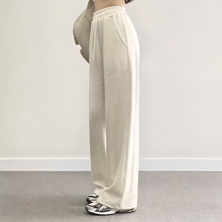 위드후이린 교복템 트레이닝 기장 선택 와이드 밴딩 팬츠