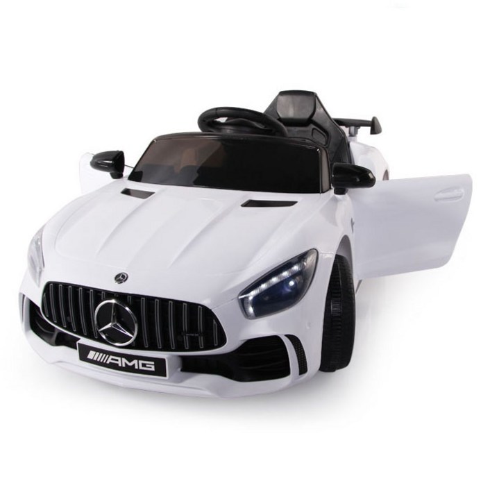 대호토이즈 벤츠 NEW GTR AMG 유아전동차, 화이트, 1개 대호토이즈 벤츠 NEW GTR AMG 유아전동차, 화이트, 1개