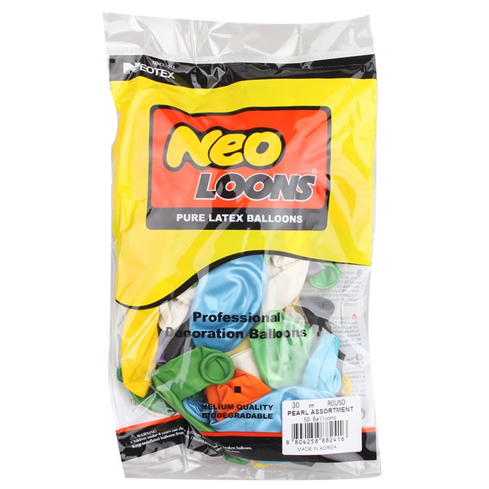 네오텍스 라운드풍선 30cm 50p
