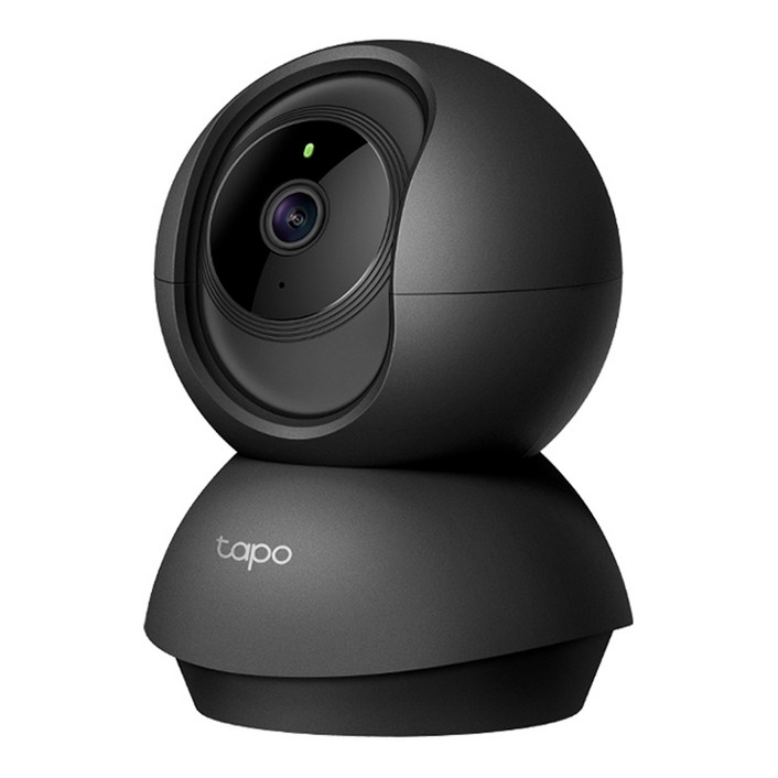 티피링크 300만화소 회전형 스마트 홈 보안 Wi-Fi 카메라 실내용 블랙