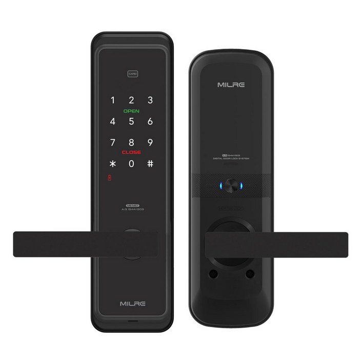 밀레시스텍 무타공 스마트 도어락, ME-M57S, 방문설치
