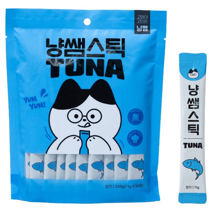 냥쌤 스틱 고양이 짜먹는 간식 30p