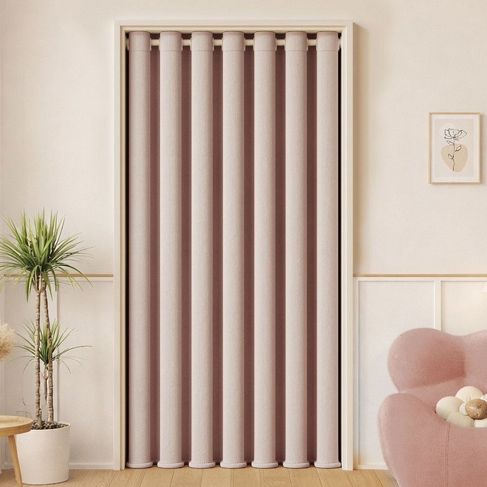 지앤와이 포시즌 단열 방풍 방문 가림막 암막 커튼