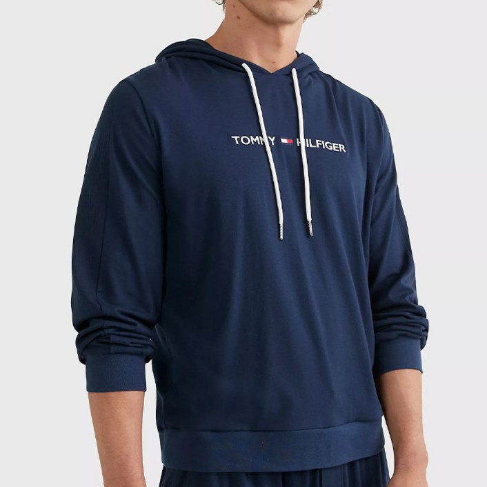 타미힐피거 남성 Hilfiger 라운지 후드티 Navy