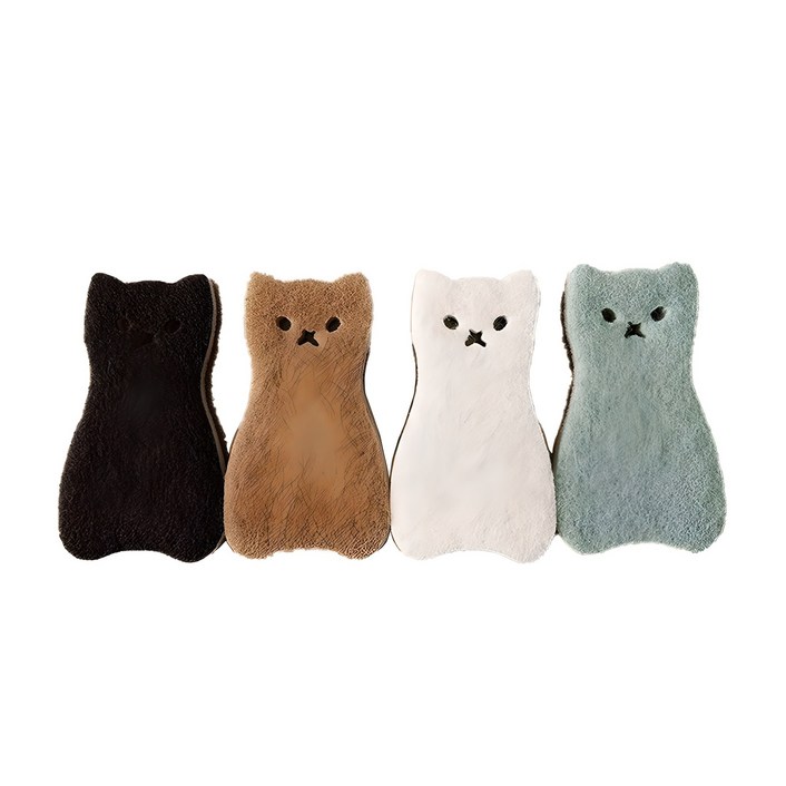고양이 수세미 세트