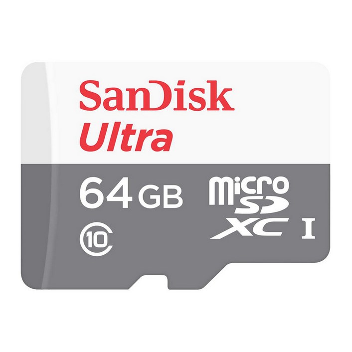 샌디스크 울트라 마이크로SD SDSQUNS128G, 64GB, 1개