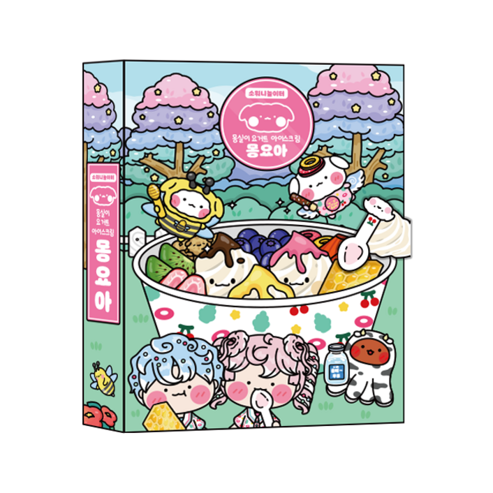 소워니놀이터 몽요아 스퀴시북 만들기 키트, 1개
