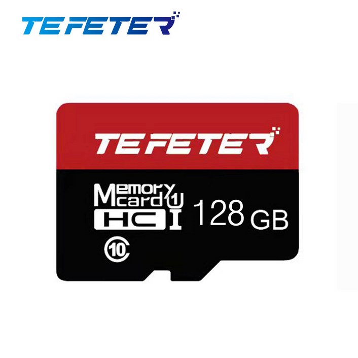 TEFETER 블랙박스용 메모리카드 영상 녹화와 사진 촬영용 메모리 카드 카메라 전용 SD 카드 128G