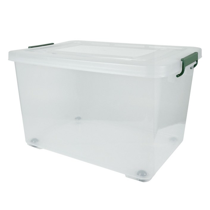 스페이스에디터 투명 베이직 리빙박스 120L