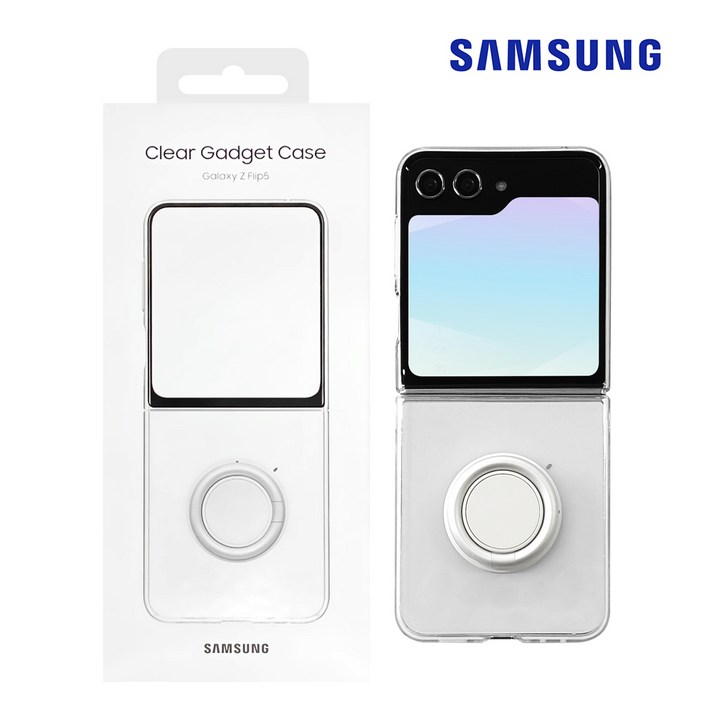 삼성정품 갤럭시 Z플립5 클리어 가젯 케이스 EF-XF731 N