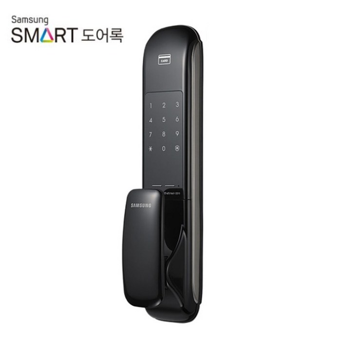 삼성SDS SHP-P610 푸쉬풀 도어락 디지털도어록