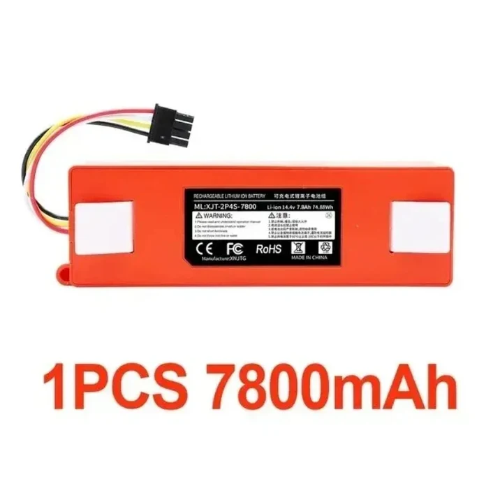 NEW14.4V 12800mAh 로보락 S5max S50 S7 S8 T60 T4 T7 T8 G10 청소 로봇 배터리