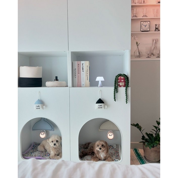 피에르홈 강아지집 애견하우스 동굴집 강아지옷 강아지옷장 모노퍼피